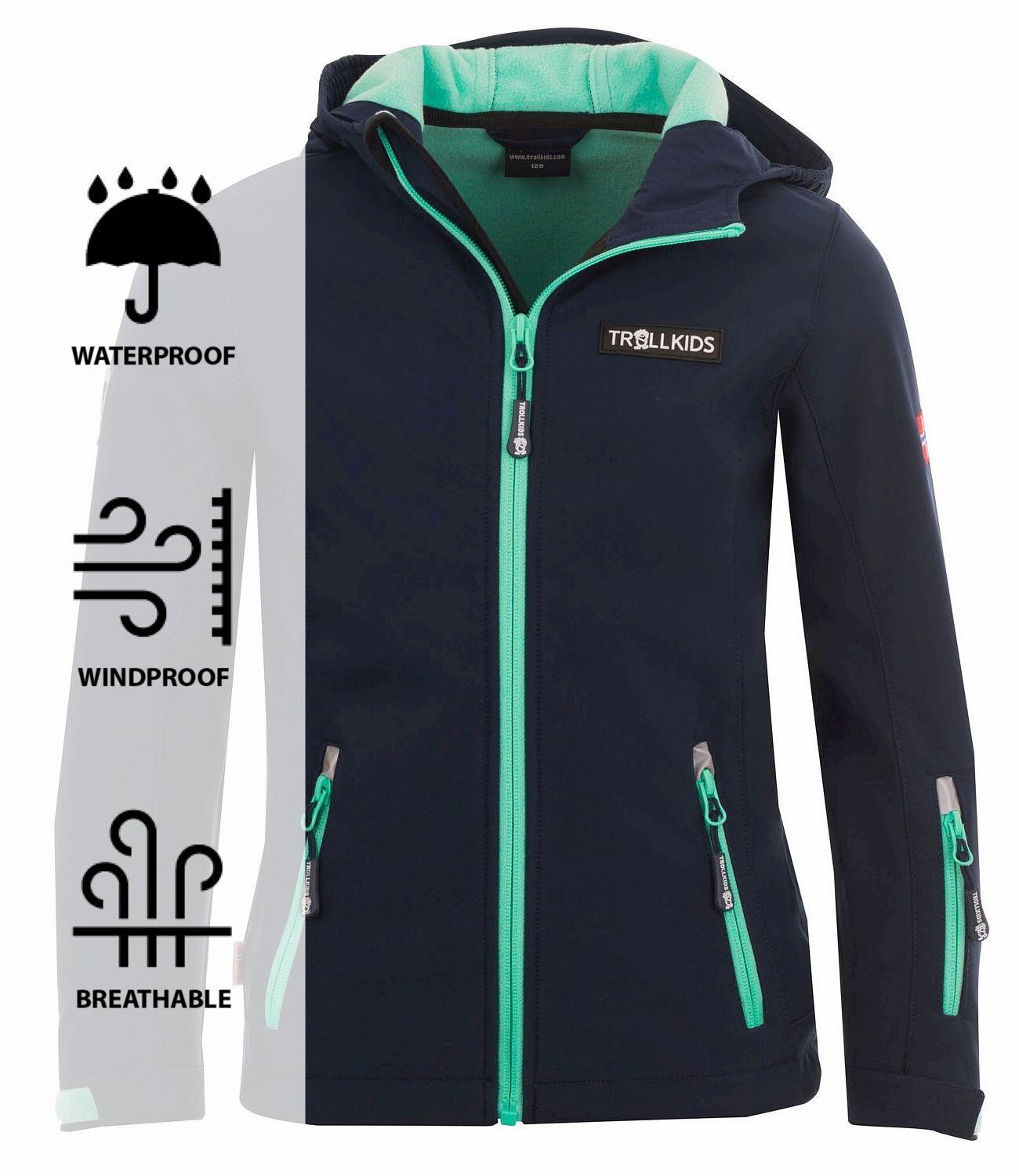 Softshelljacke Oslofjord Outdoor girls 3/3