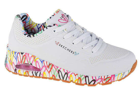 Uno Loving Love" Sneaker für Damen Weiß/Bunt