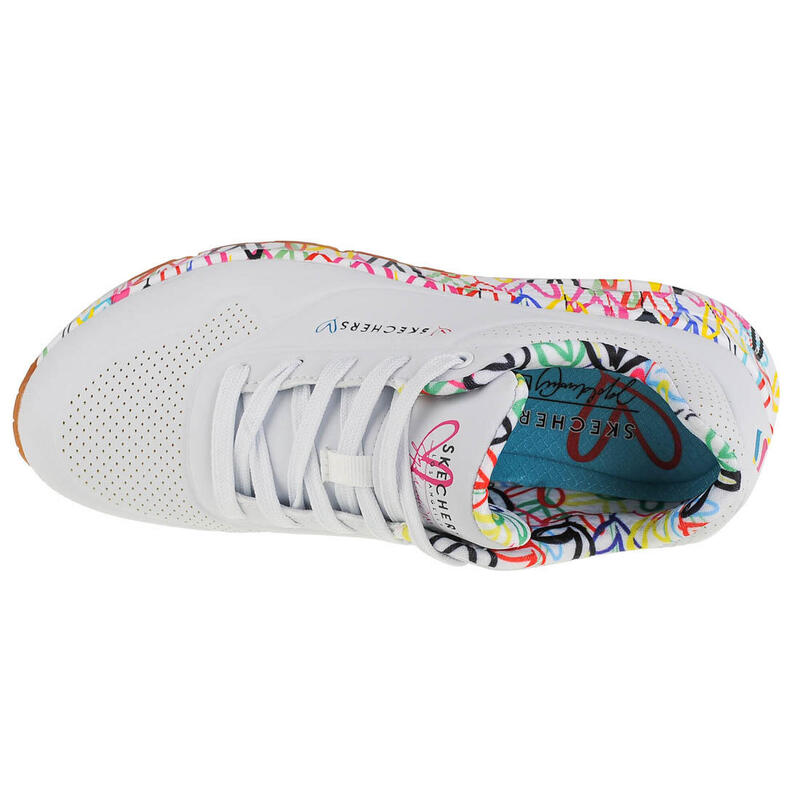 Baskets Femme Baskets Skechers Blanc Blanc Skechers