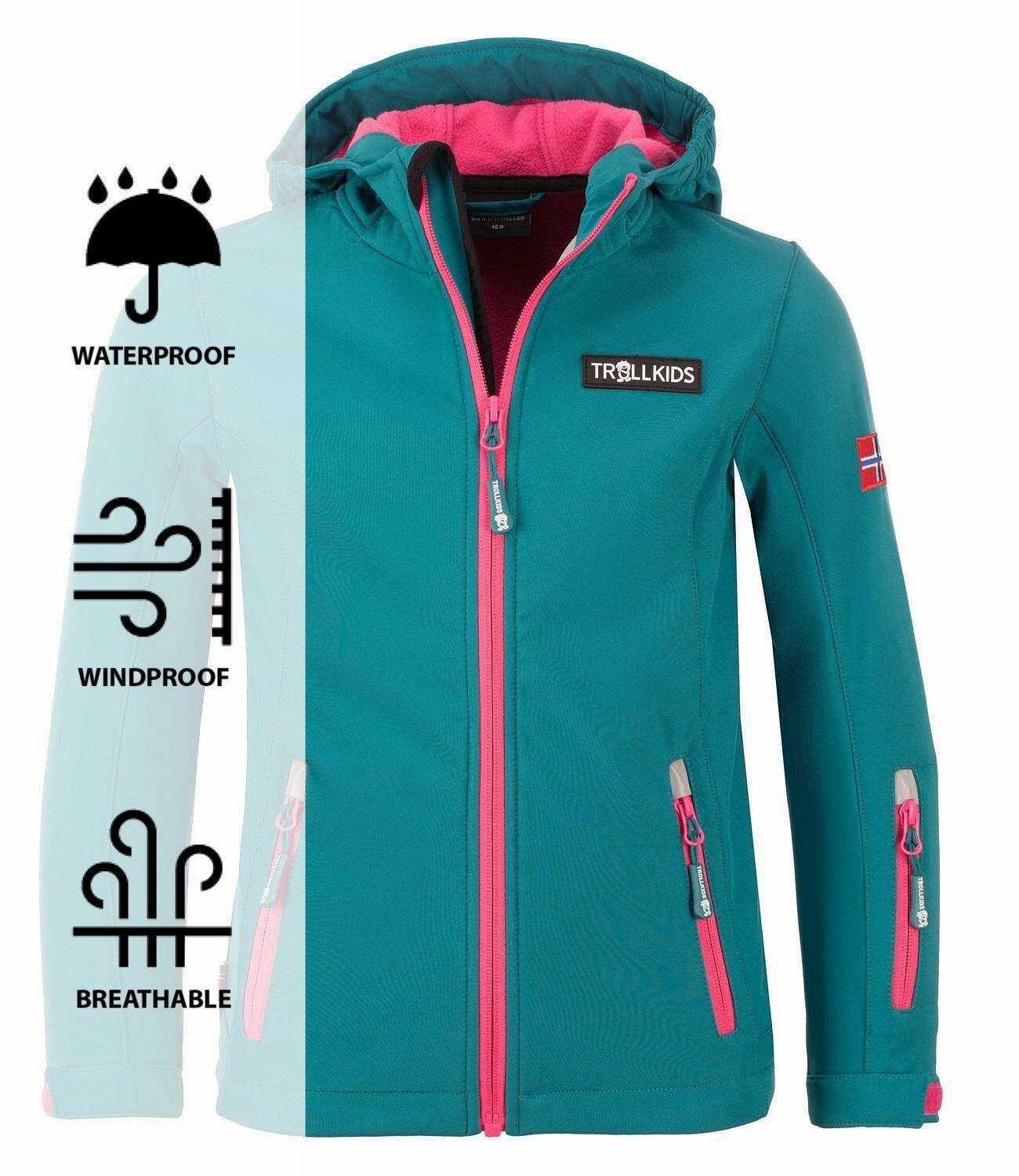 Softshelljacke Oslofjord Outdoor girls 3/3