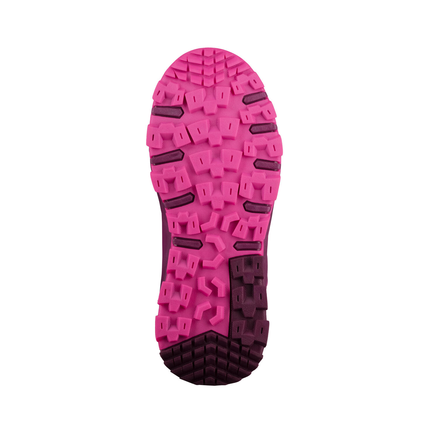 Chaussures de randonnée pour enfants Tronfjell mid prune/bois de feu 4/5