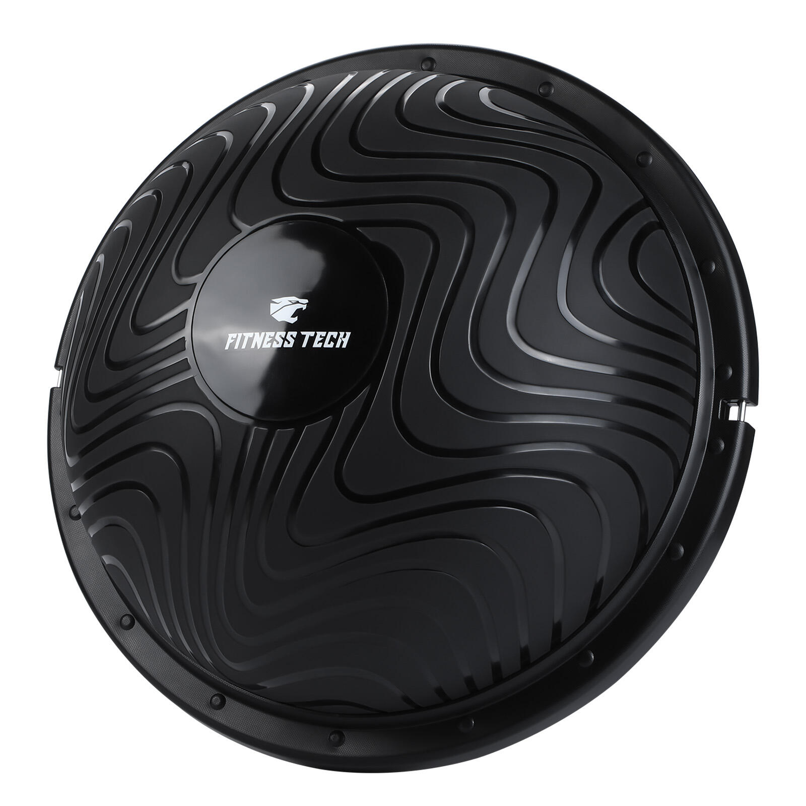 Bosu ou Demi-Sphère Yoga Professionnel Noir Fitness Tech 5/5