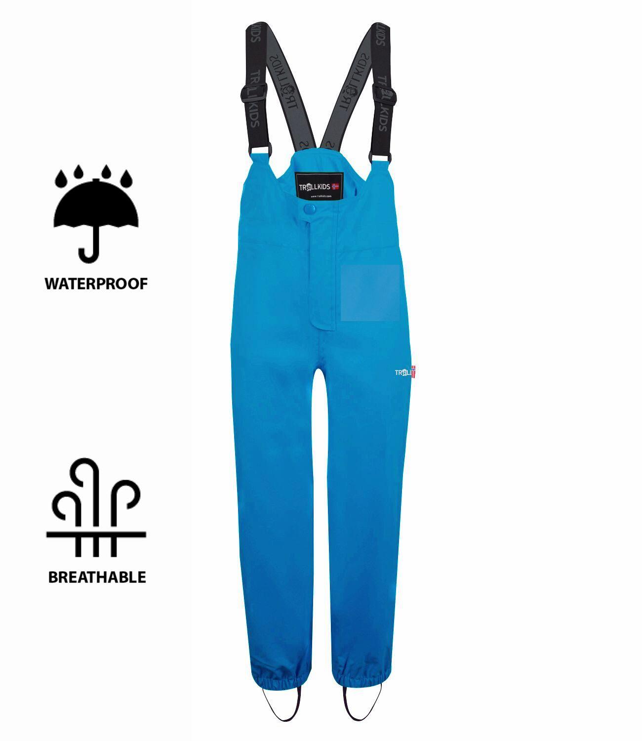 Pantalon de trekking pour enfants Odda imperméable bleu minuit 3/3