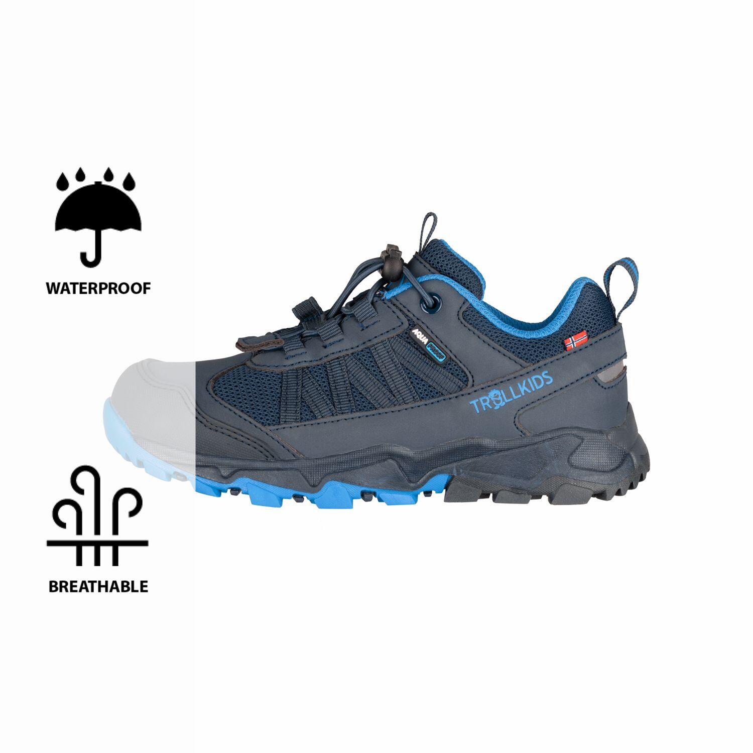 Chaussures de randonnée pour enfants Tronfjell low bleu marine/bleu moyen 5/5