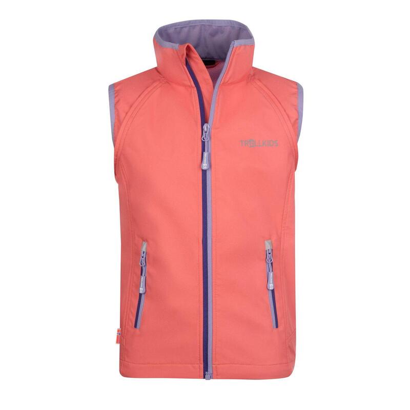 Kinder Softshell Jacke Zip Off Rondane Rosa