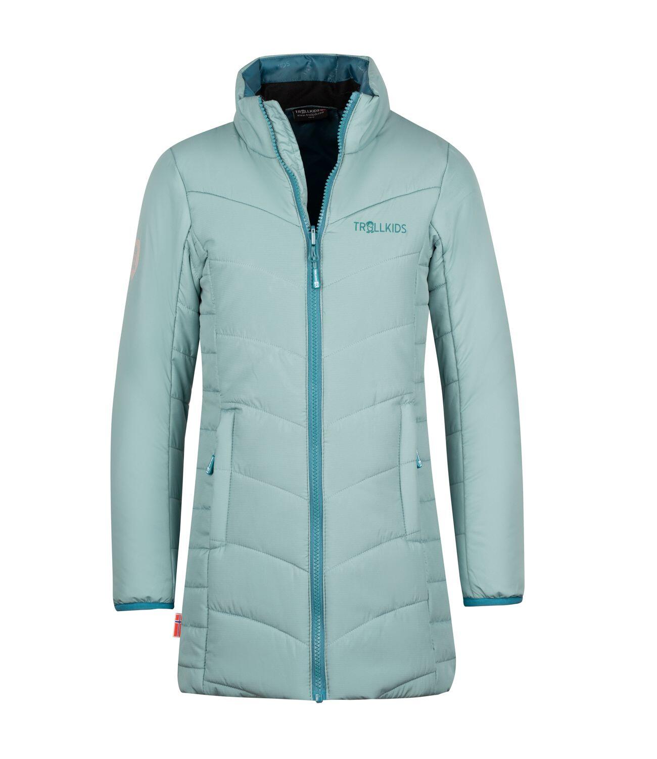 Veste fonctionnelle 3 en 1 fille Senja vert canard 3/5