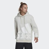 Sweat-shirt à capuche en molleton avec grand logo Essentials