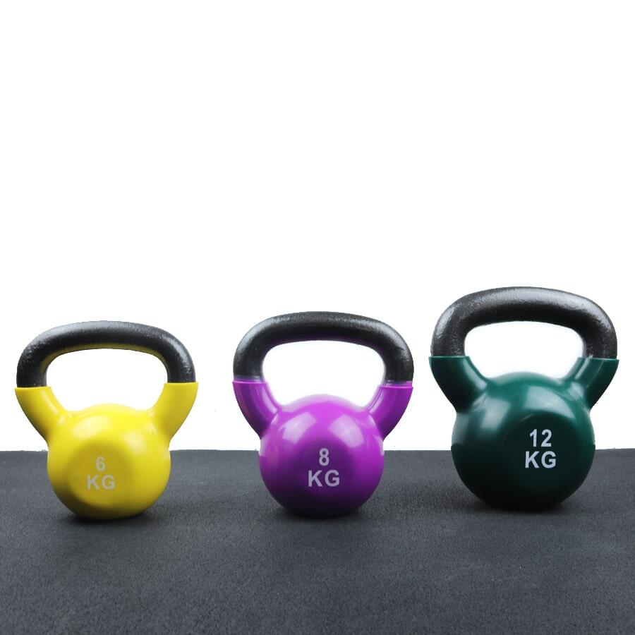 Kettlebell 12kg De Vinilo Viok Sport 2/3