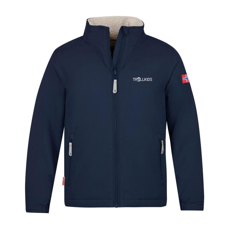 Kinder 3-in-1-Funktionsjacke Laksefjord Marineblau