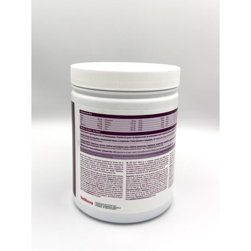 RED CELL® Pellets 850g, suplemento de alto rendimento em pellets.