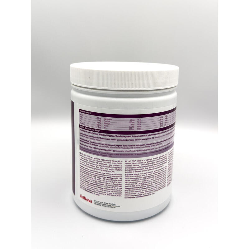 Suplemento multivitamínico de alto rendimiento RED CELL® Pellets 850g