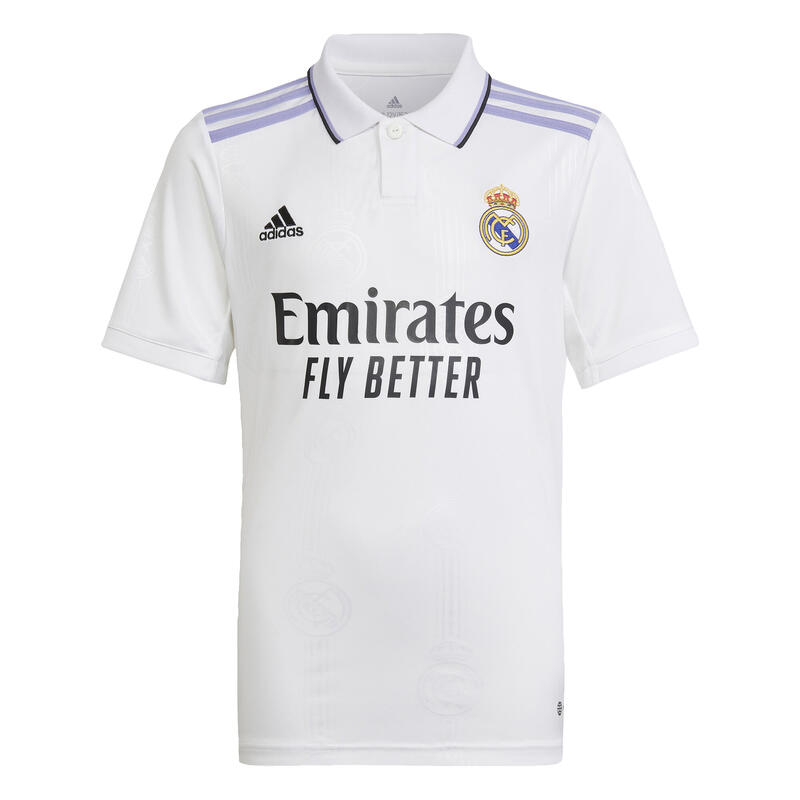 Koszulka do piłki nożnej dla dzieci Adidas Real Madrid 22/23 Home Jersey