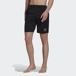 Short de bain uni de longueur classique