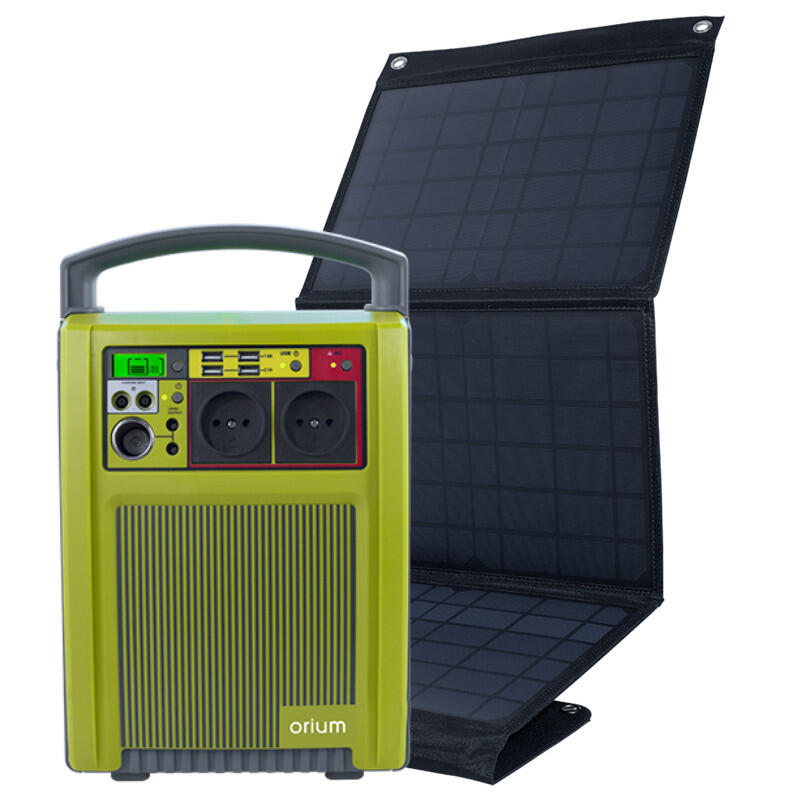 Station d'énergie portative IZYWATT 288 et panneau solaire 30W ORIUM