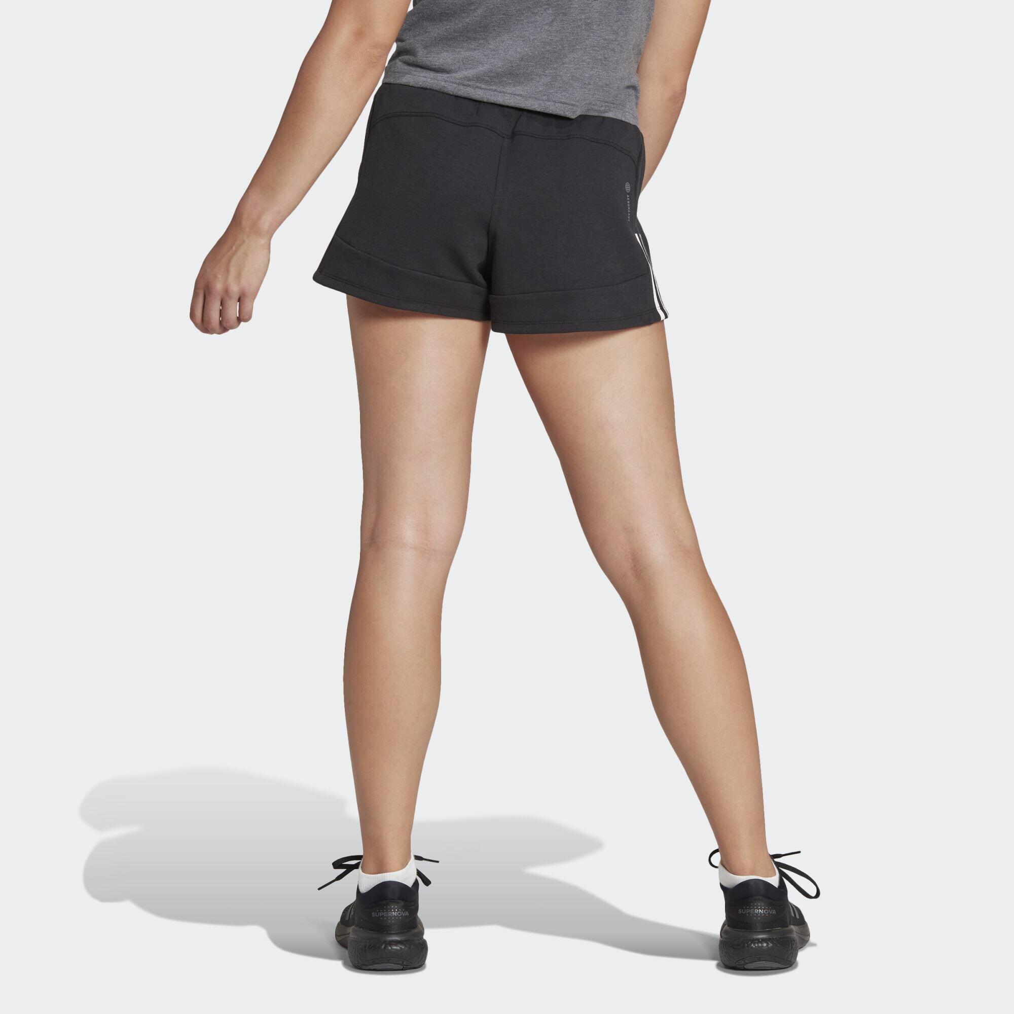 Short en coton Train Essentials Train 3-Stripes Pacer 3/5
