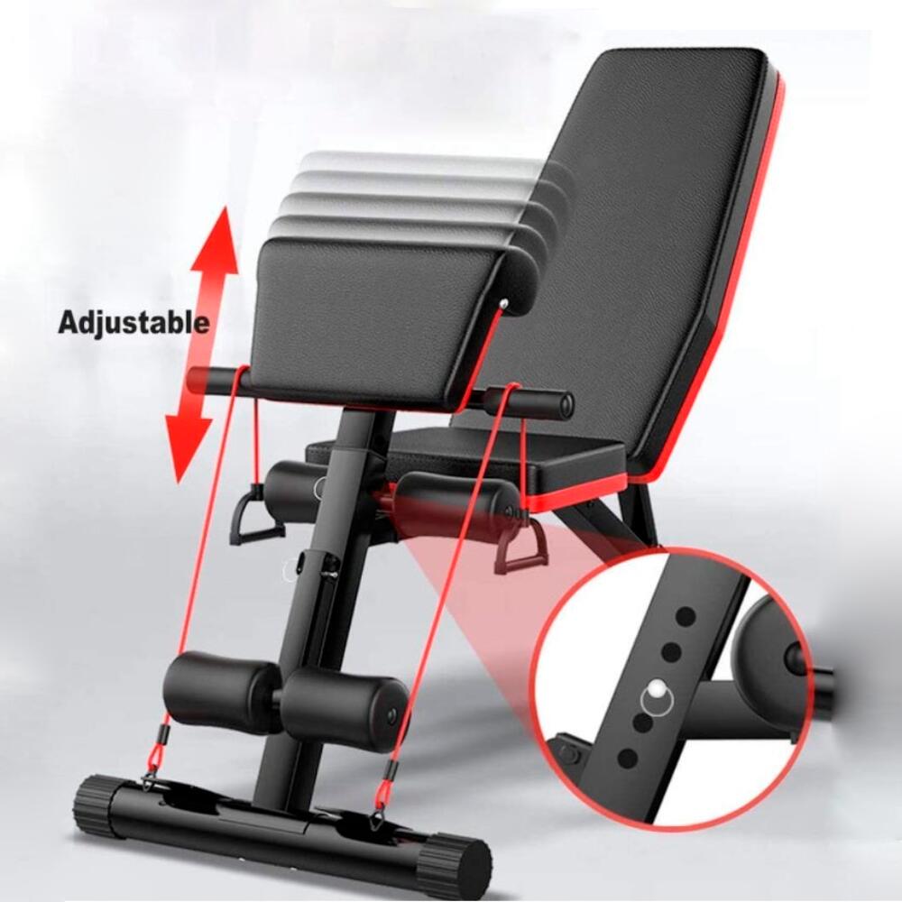 Verstelbare multifunctionele buikspierbank Fitness Tech 2/7