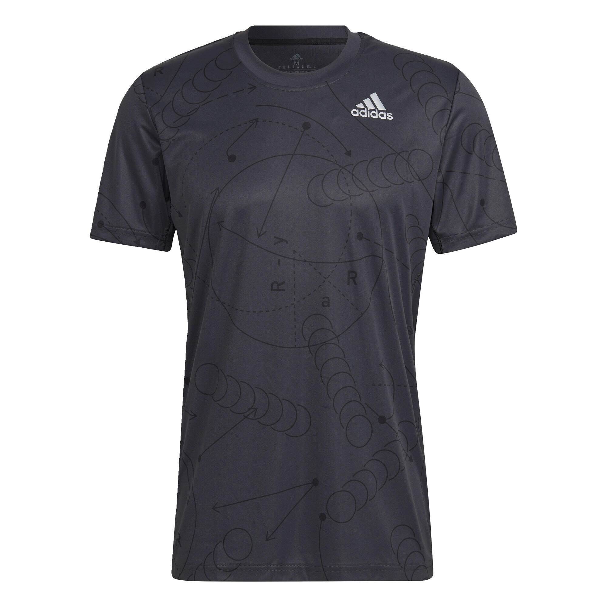 T-shirt de tennis graphique Club 2/5