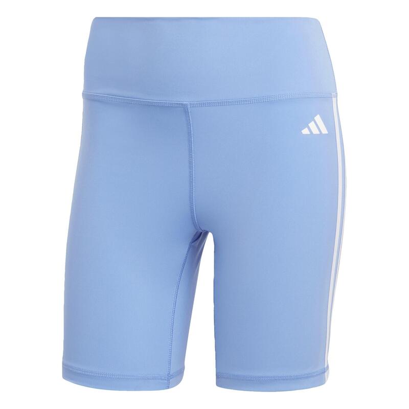 Calções Justos com Cintura Subida 3-Stripes Training Essentials