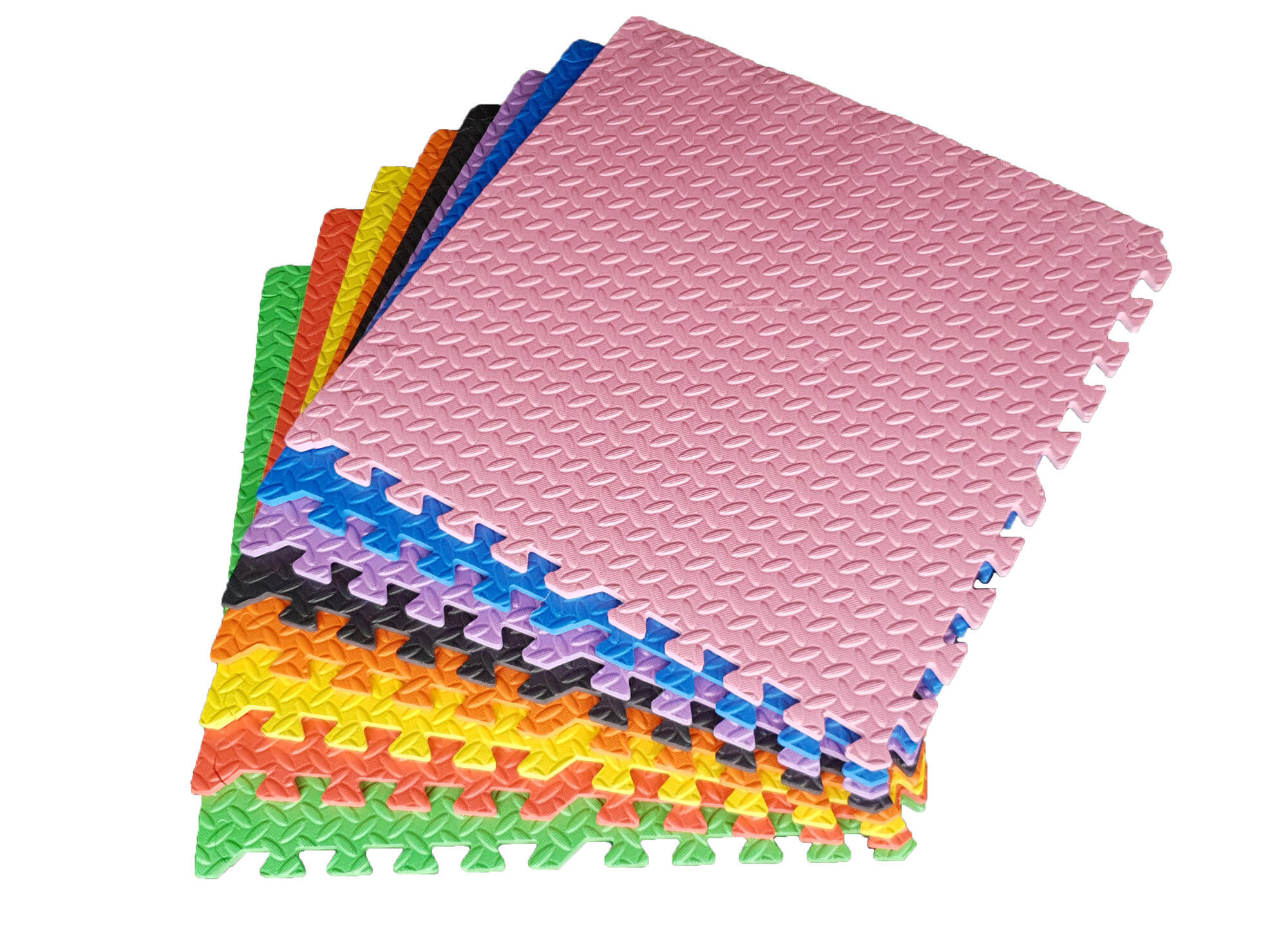 Puzzelmat Speelvloer/Fitness/Baby Gym  | 1.2 cm | Paars 5/5