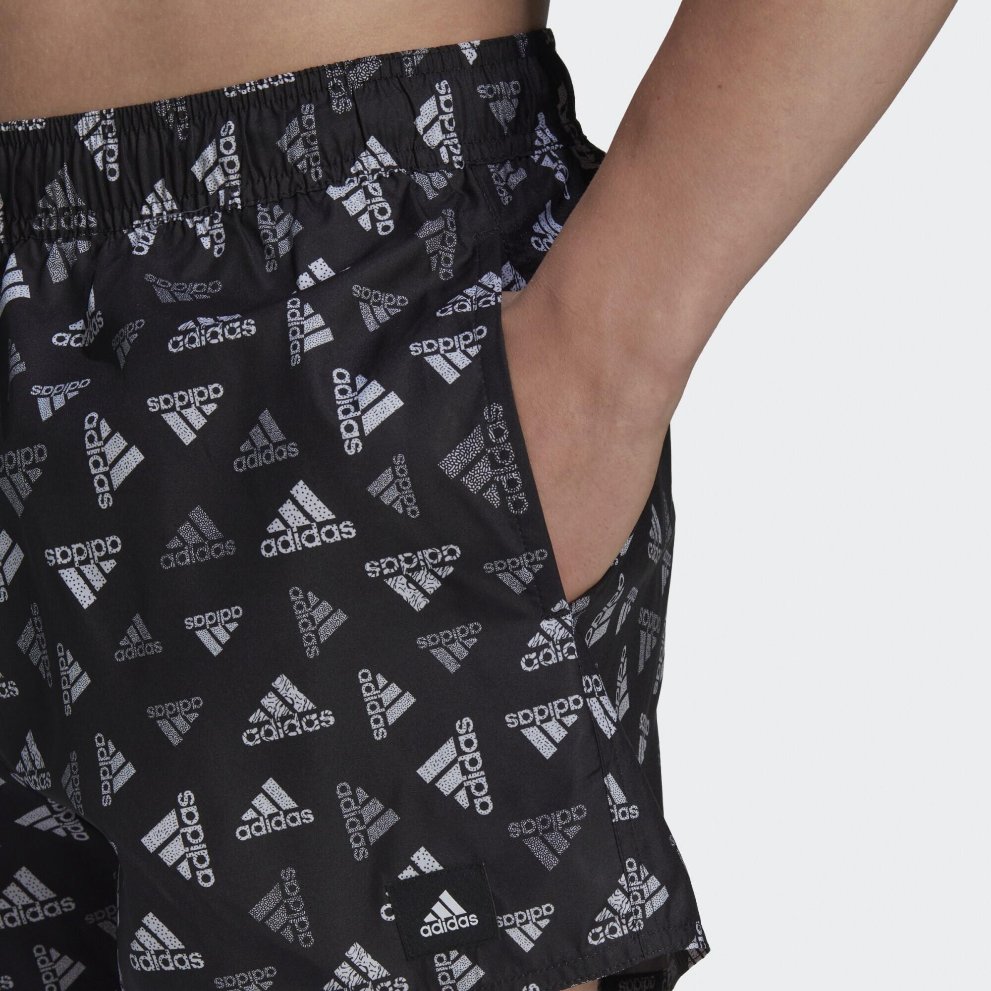 Logo Print CLX Swim Shorts Very Short Length 4/5