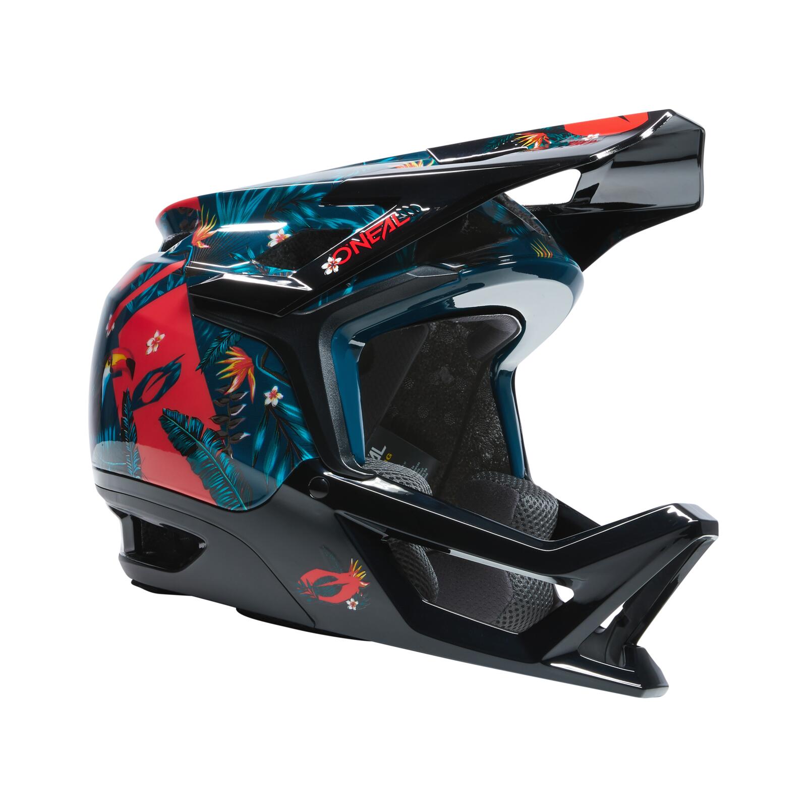 MTB Full Face TRANSITION Unisex Red 3/7