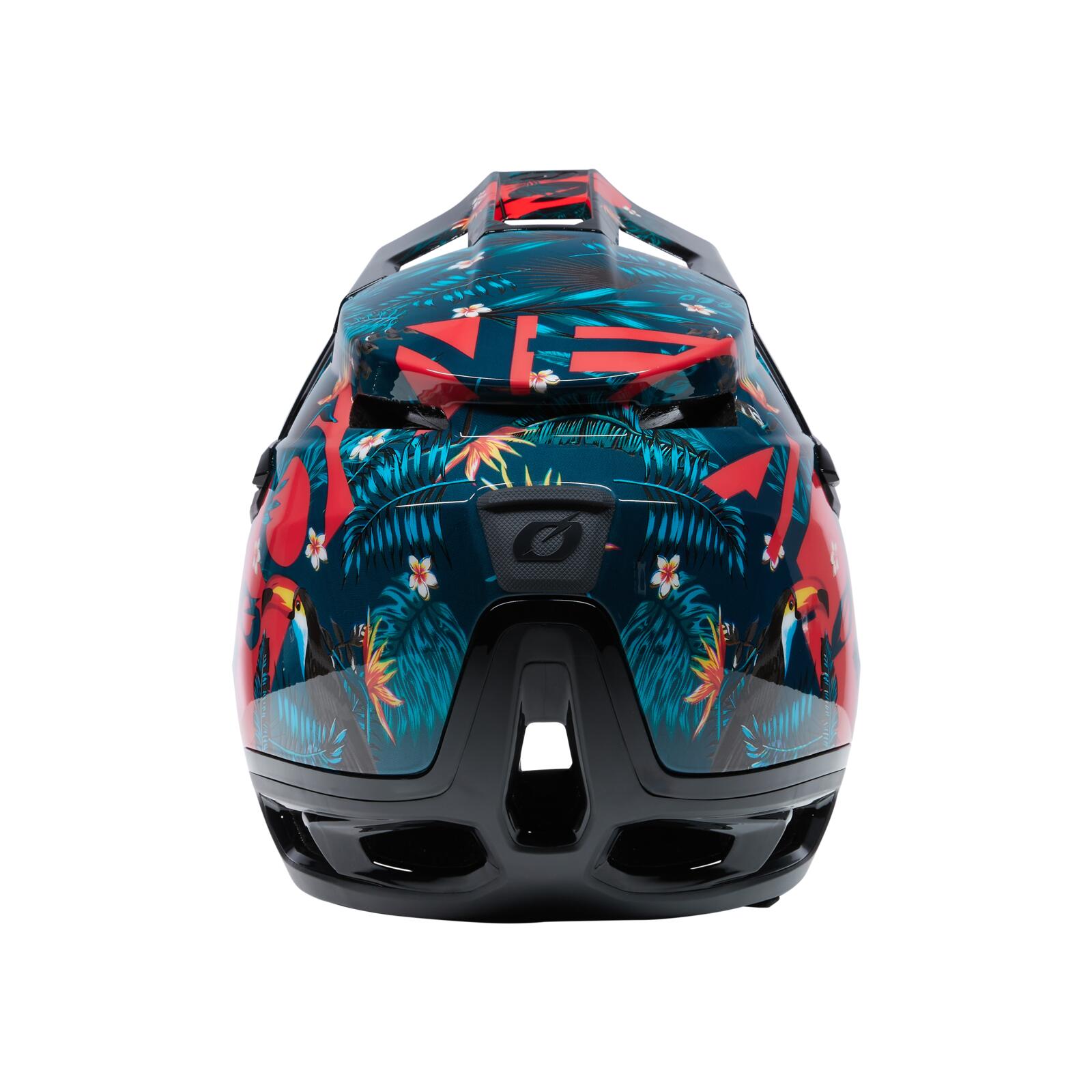 MTB Full Face TRANSITION Unisex Red 2/7