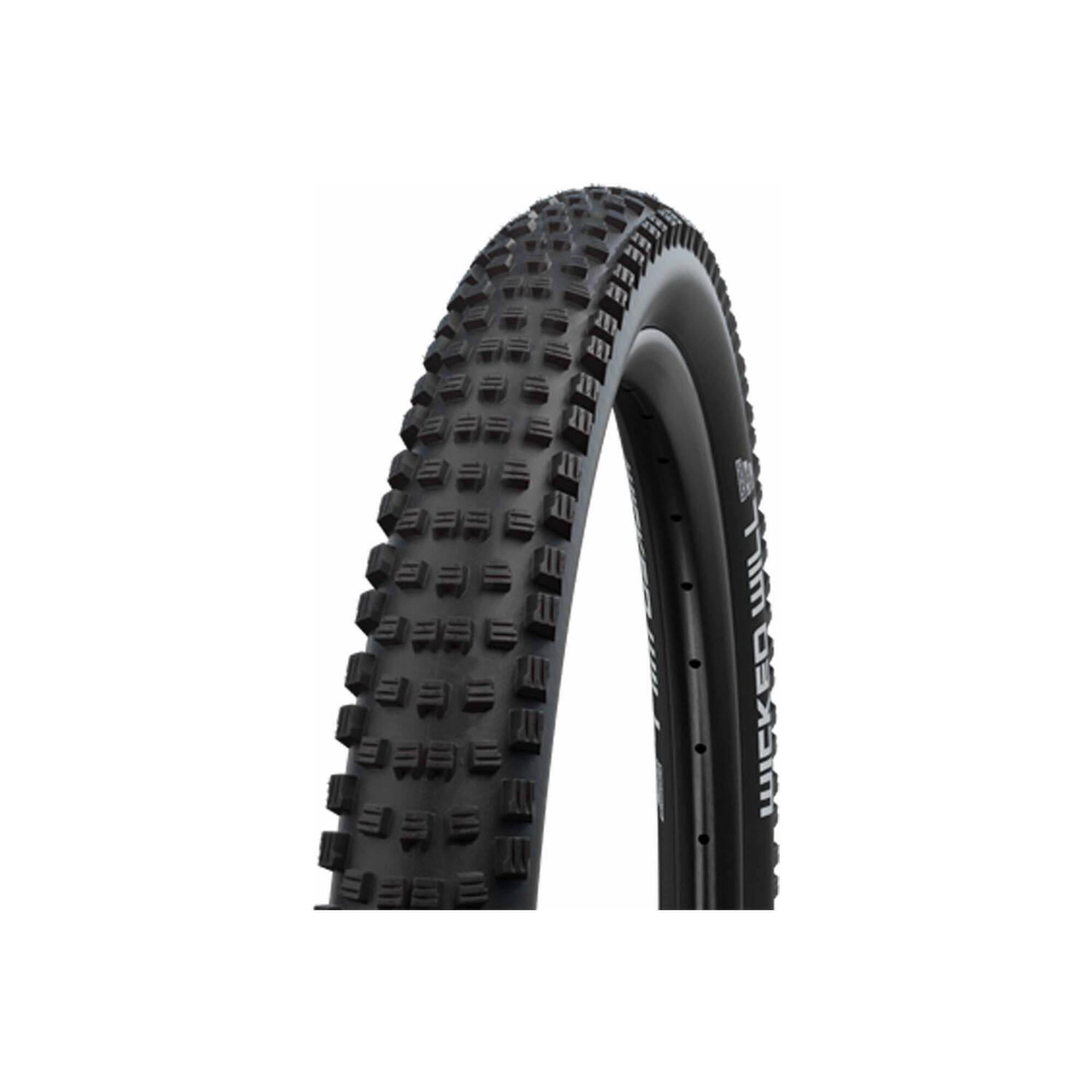 Schwalbe WICKED WILL PERF TLR 27.5 x 2.40 650B Black Tyre 1/2
