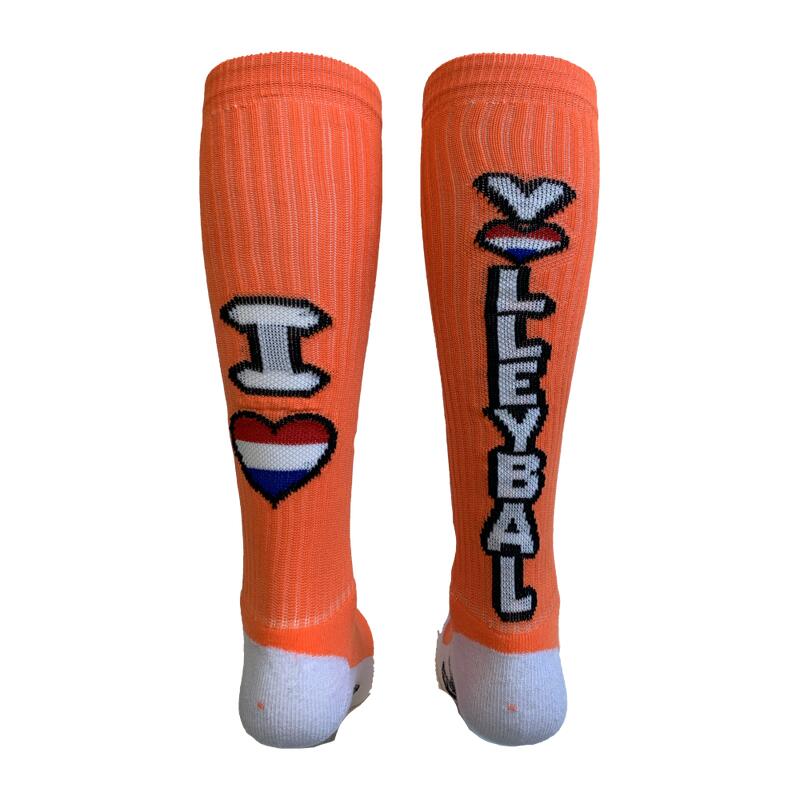Hingly Volleybal sokken I love NL Oranje