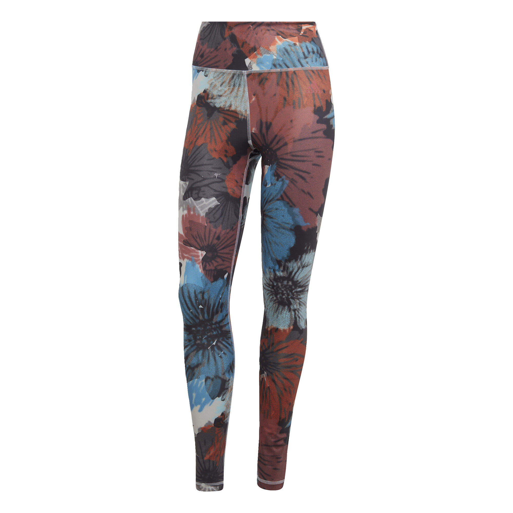 Damskie legginsy z wysokim stanem z nadrukiem adidas Training Essentials 2/5