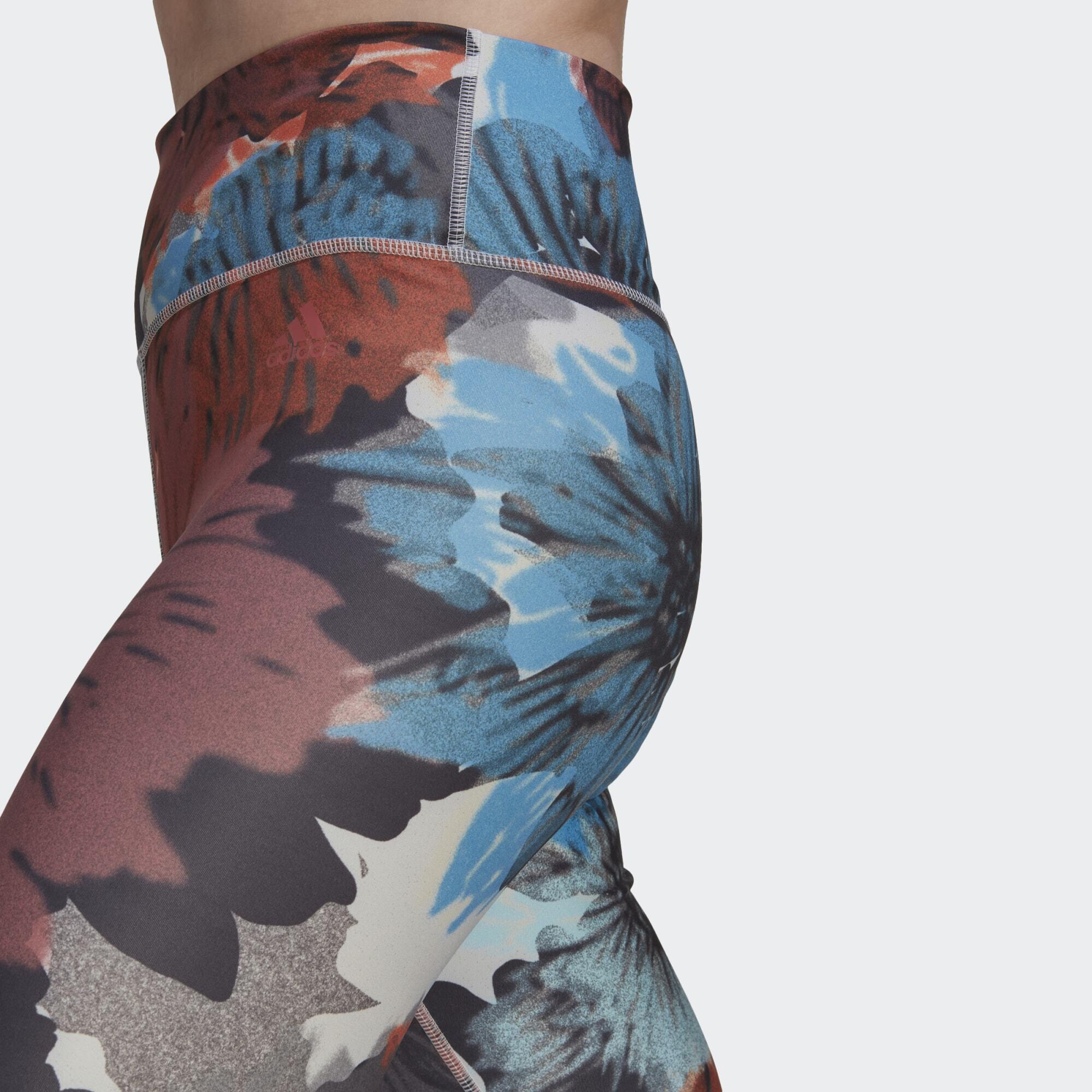 Damskie legginsy z wysokim stanem z nadrukiem adidas Training Essentials 4/5