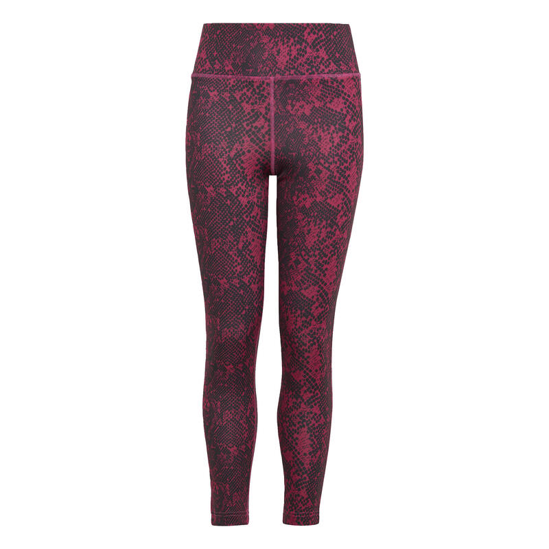 AEROREADY Animal-Print Optime 7/8 High-Rise Pocket Legging