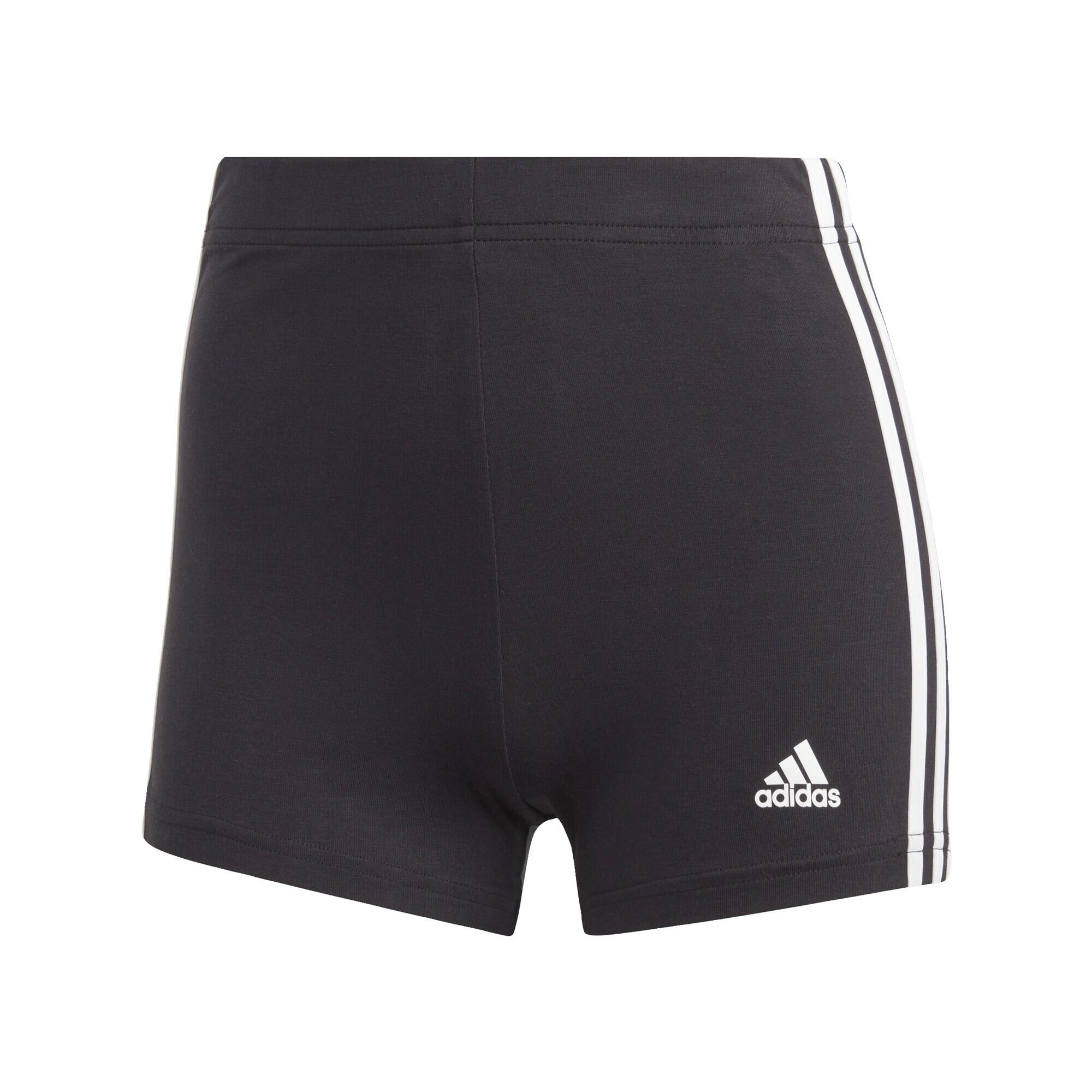 Essentials 3-Stripes Single Jersey Booty Shorts 2/5