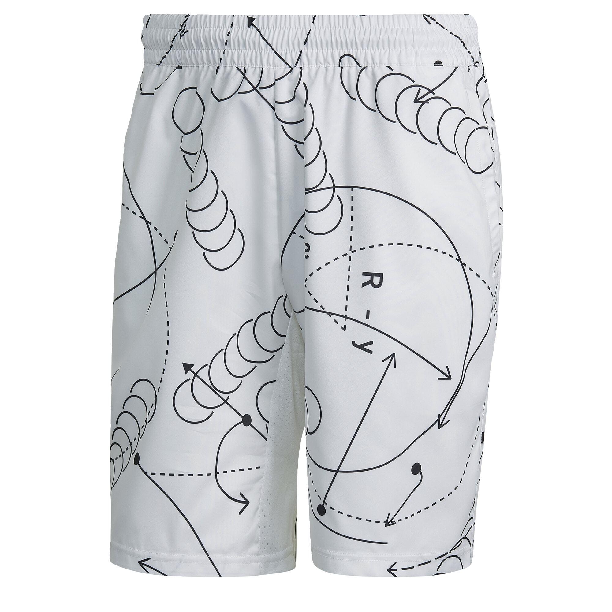 Short de tennis graphique Club 2/5