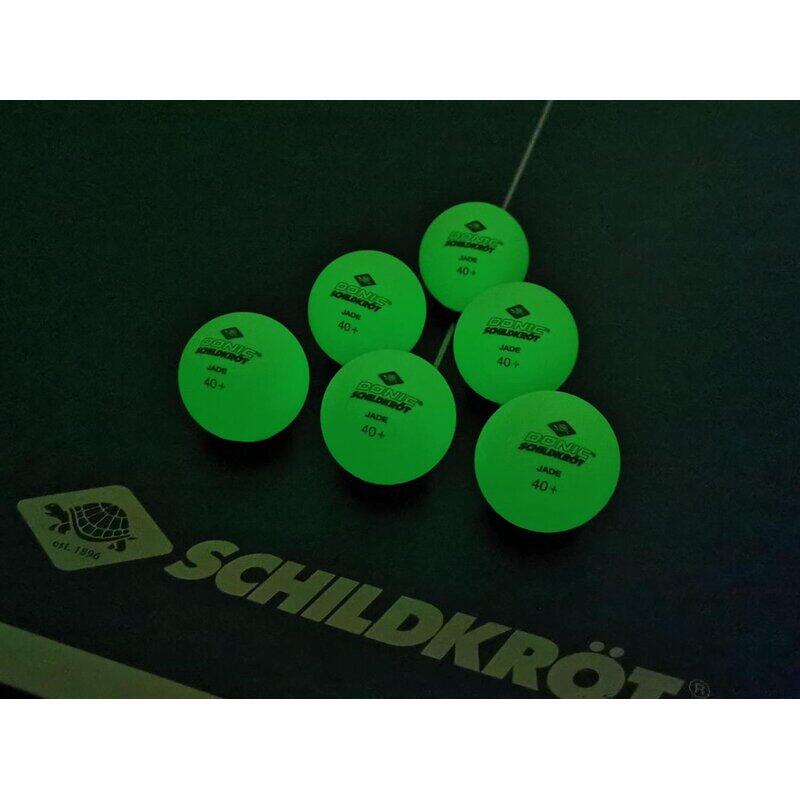 Donic-Schildkröt Tischtennisbälle Glow in the dark 6 Stück