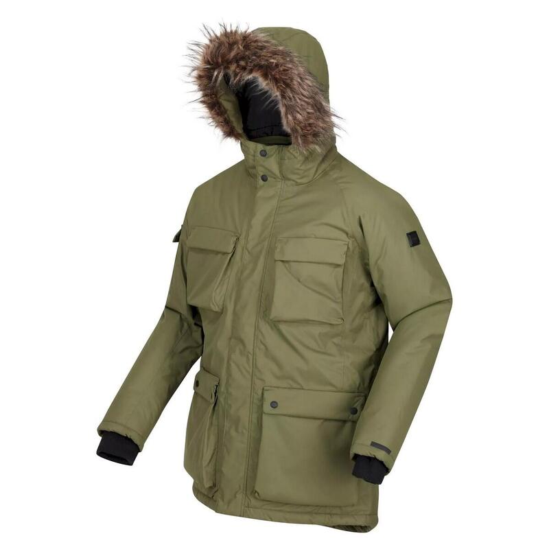 Parka AZIEL Homme (Vert kaki)