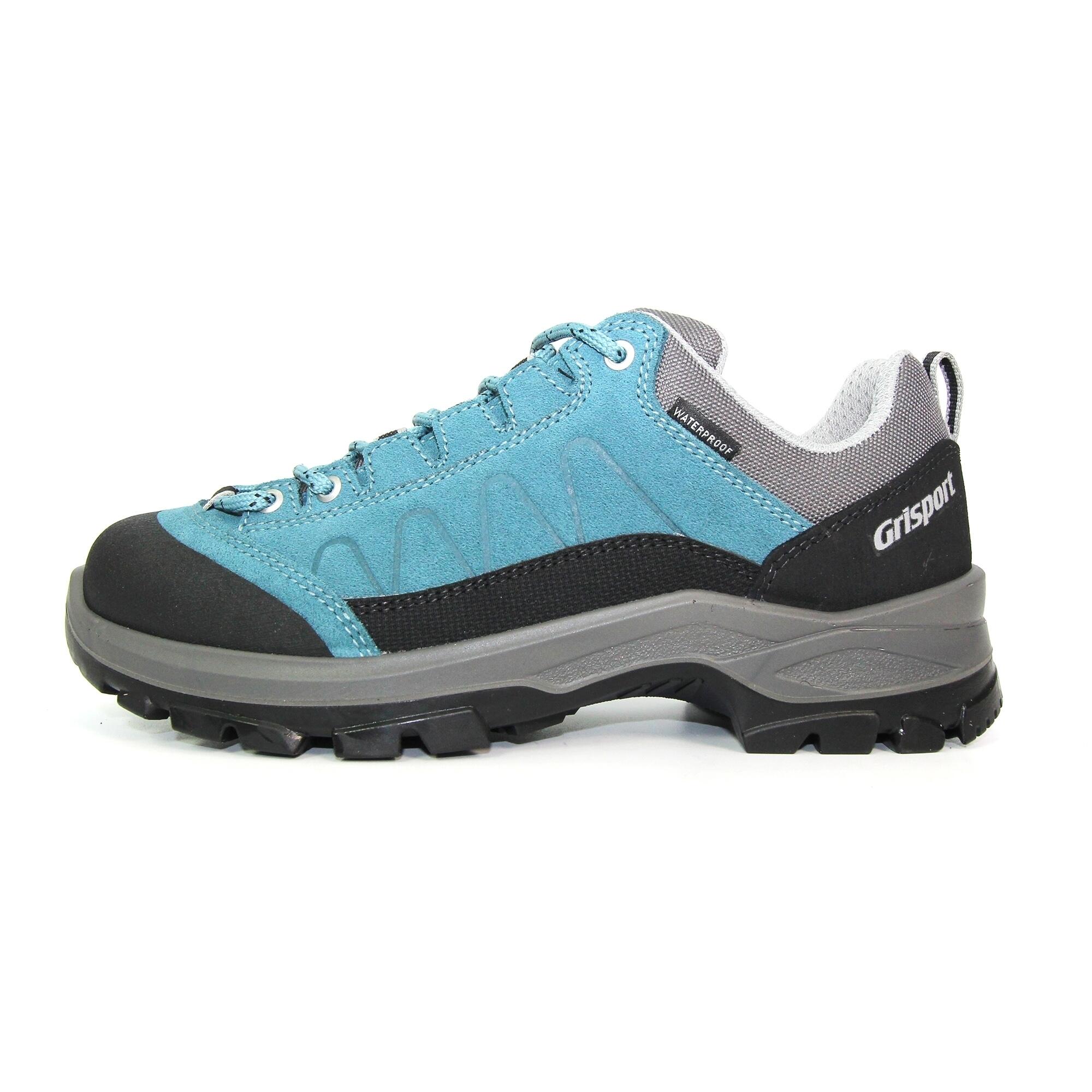 Chaussures De Marche KRATOSLO Femme (Bleu Pâle/Gris/Noir) 3/4