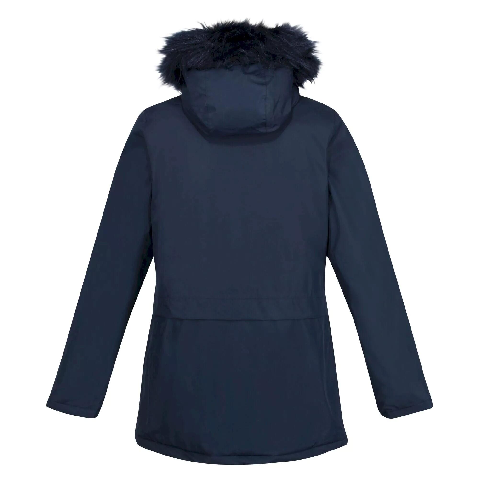 Womens/Ladies Myla II Parka (Navy) 2/5