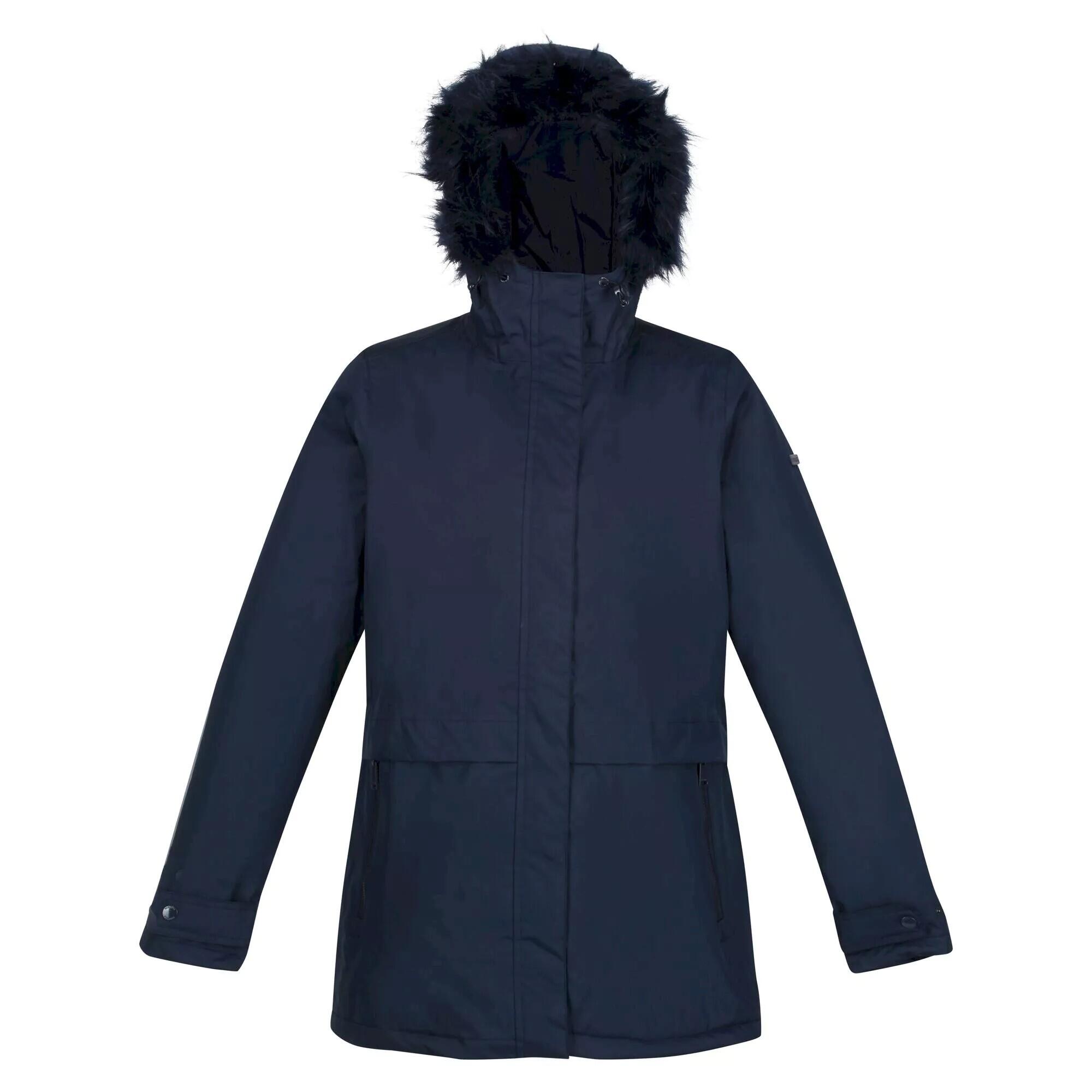 Womens/Ladies Myla II Parka (Navy) 1/5