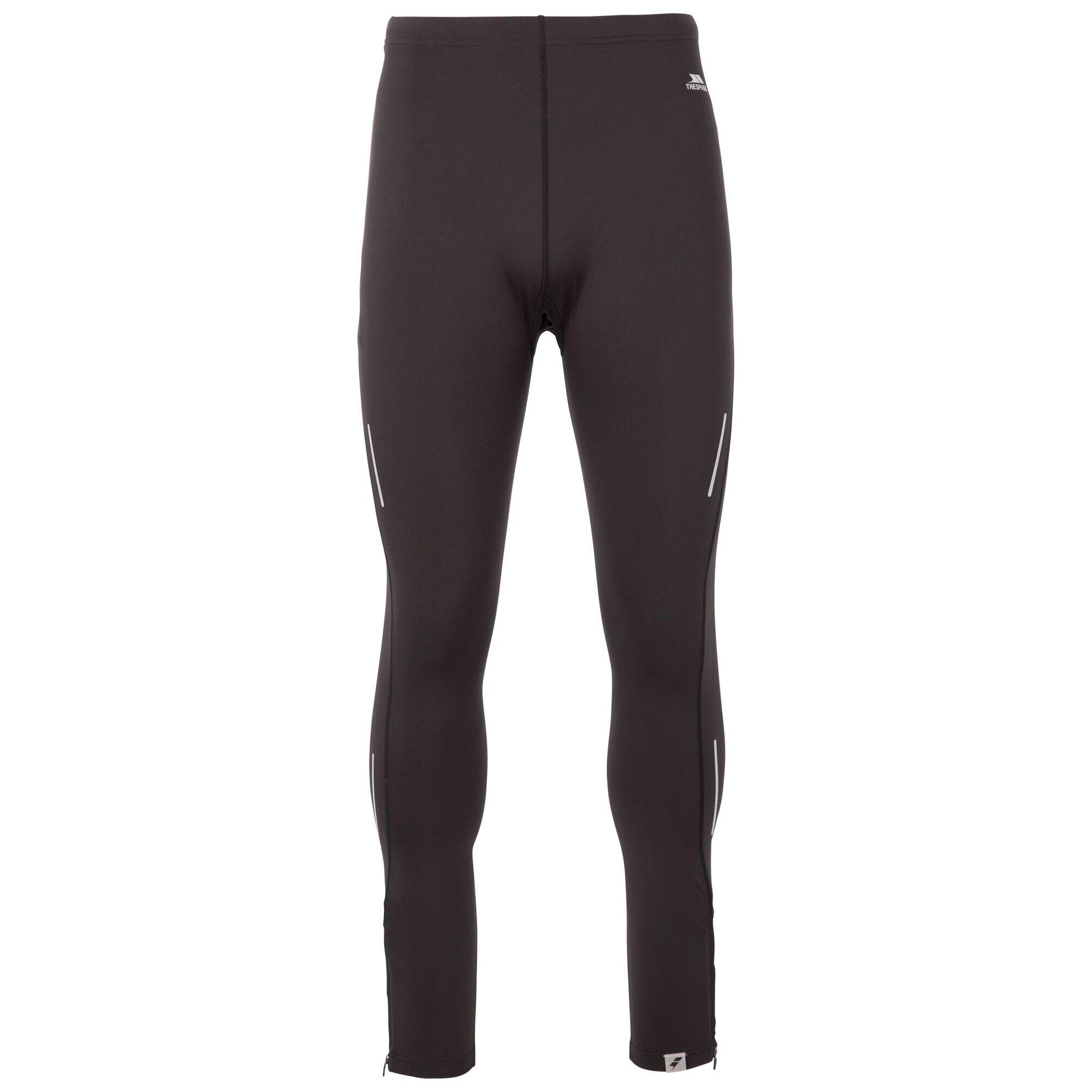 TRESPASS Mens Jaxon Active Trousers (Black)
