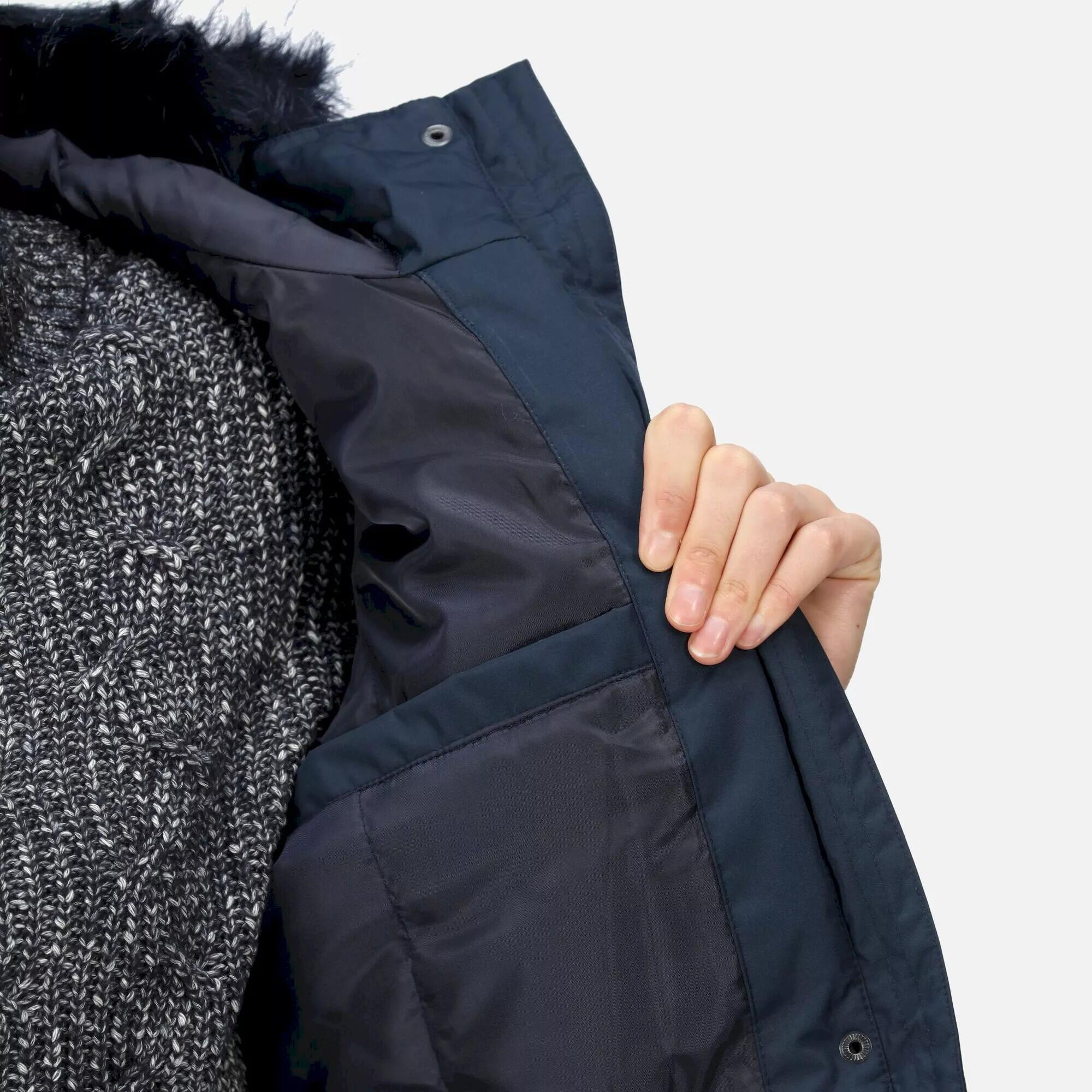 Womens/Ladies Myla II Parka (Navy) 4/5