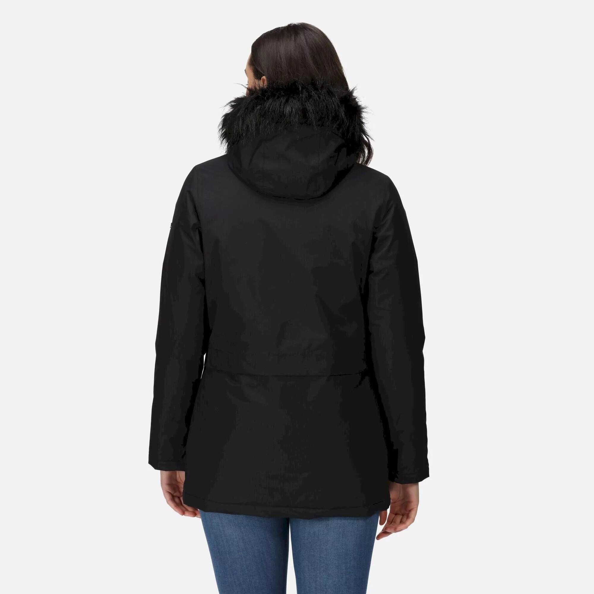 Womens/Ladies Myla II Parka (Black) 3/5