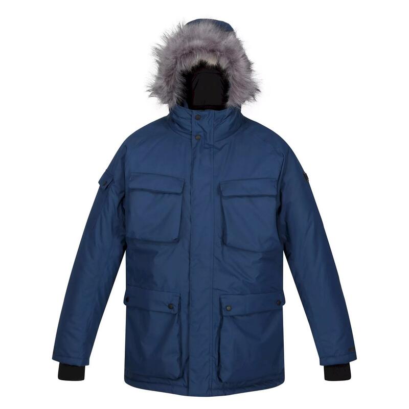 Parka AZIEL Homme (Denim foncé)