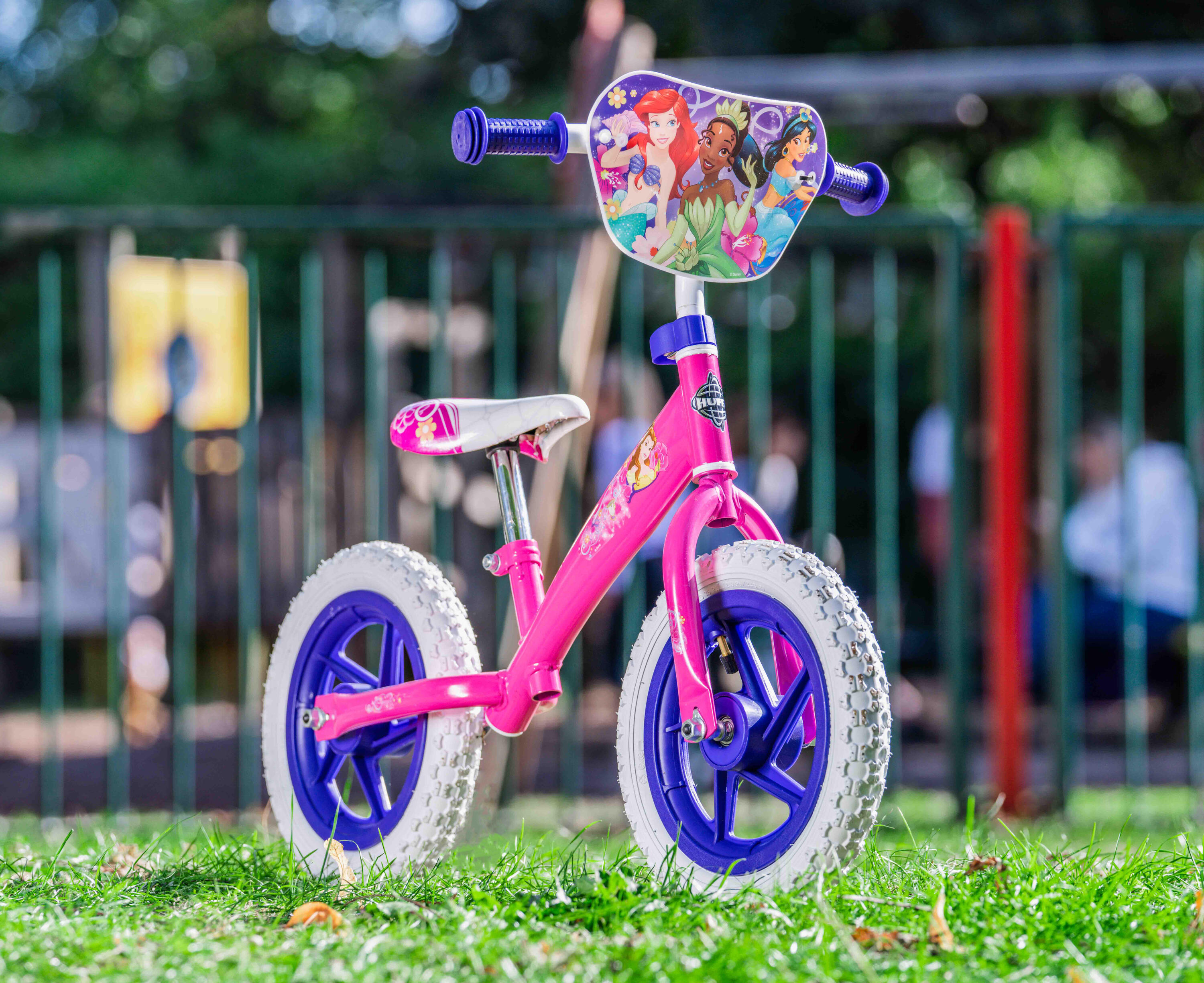 Huffy Disney Princess Balance Bike Pink 12 Inch Pink Toddler Bike For Girls 3/6