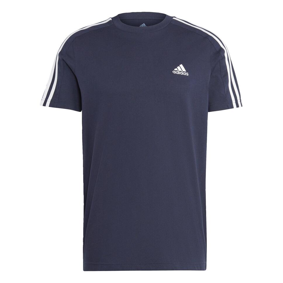 Koszulka treningowa męska adidas Essentials Single Jersey 3-Stripes Tee