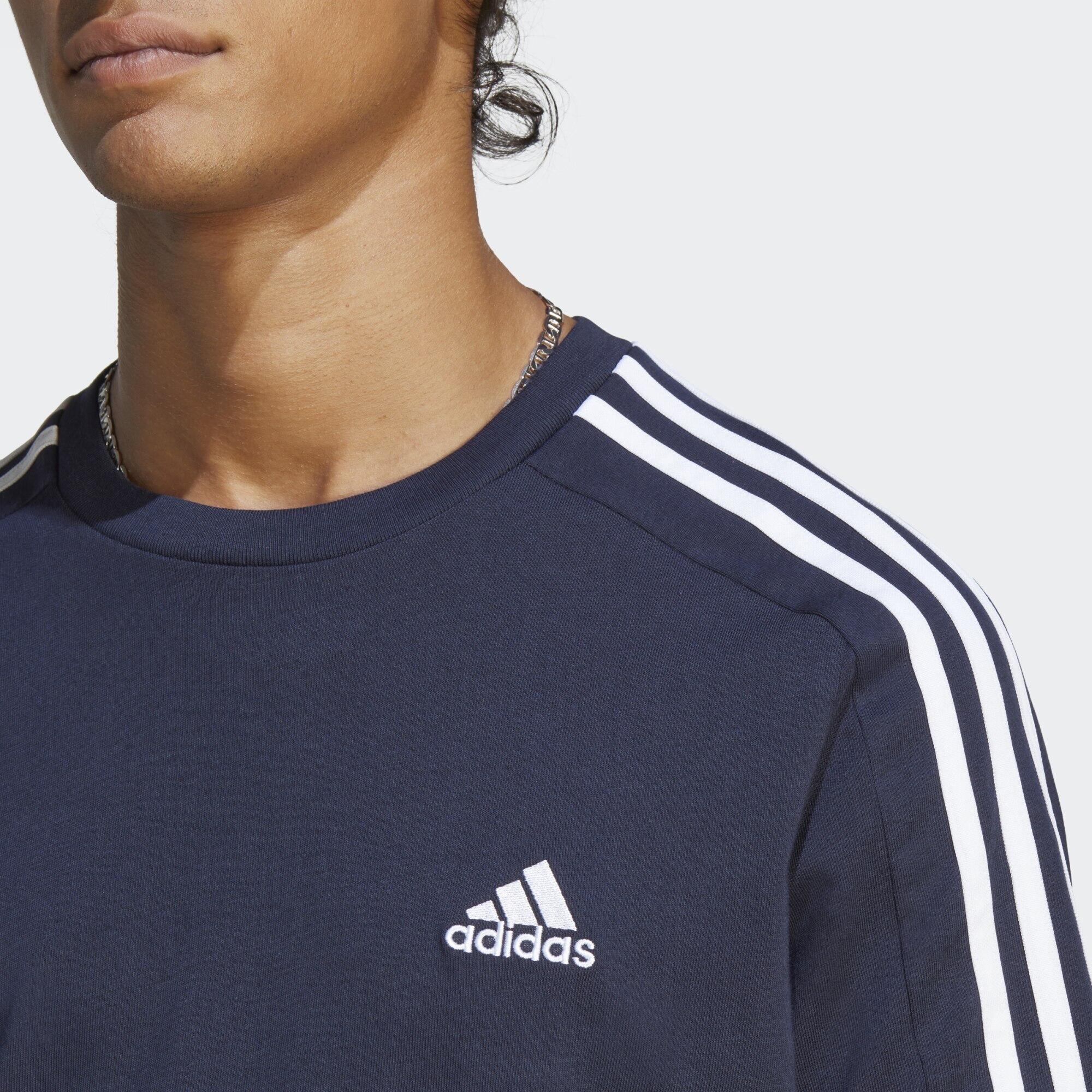 Camiseta Adidas Essentials Single Jersey 3 bandas 4/5