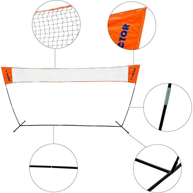 VICTOR Mini-Badminton Netz Easy 2/6