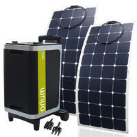 Station d'énergie portative IZYWATT 2570 et panneaux solaires 240W