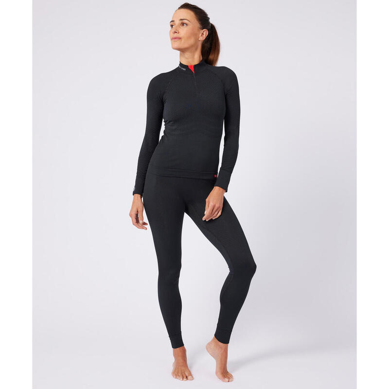 Sous vêtement thermique Technique Col zippé Femme-THERMOLACTYL ENERGY 3 Medium