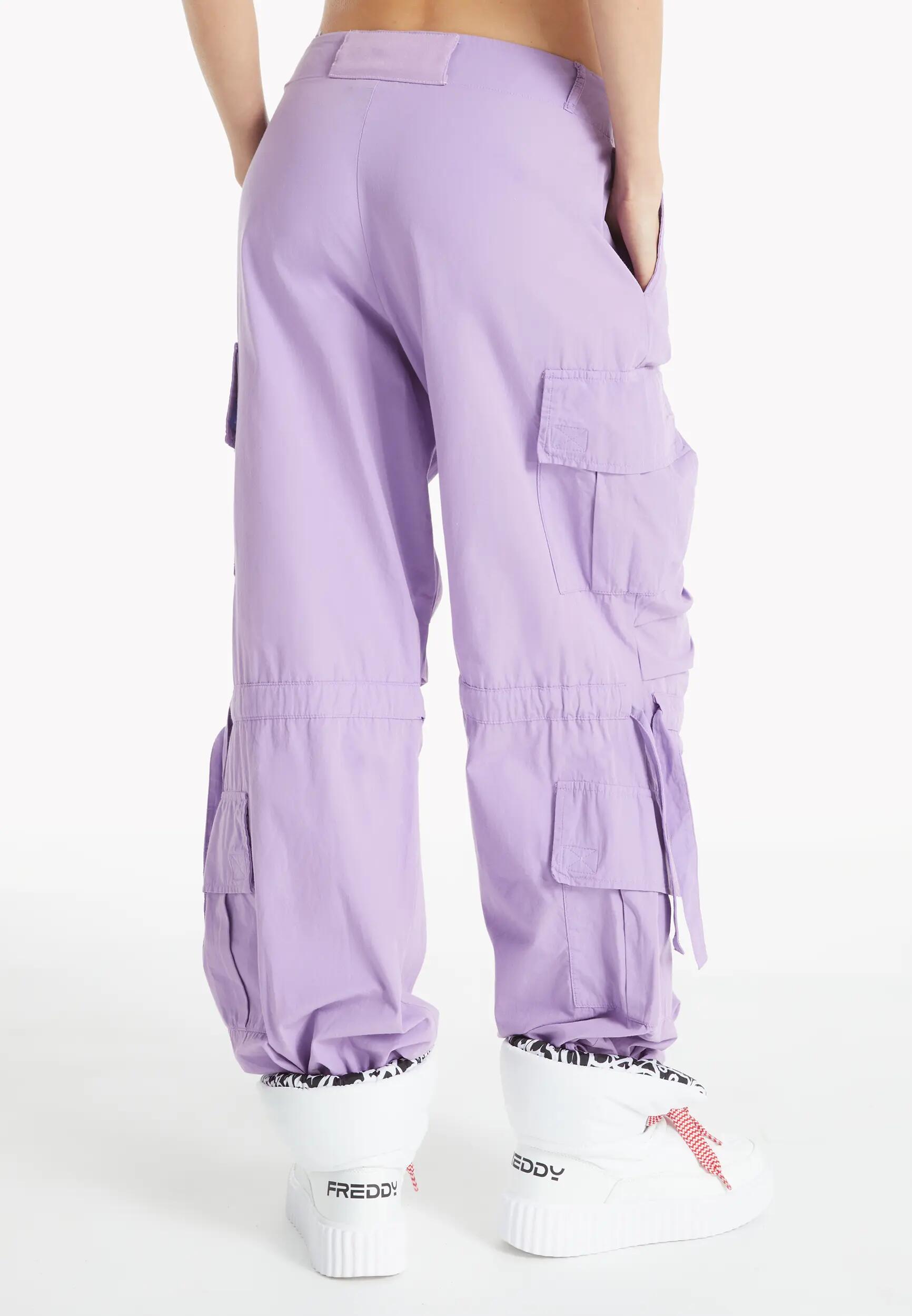 Pantalón cargo con bolsillos dobles y cordón de ajuste intermedio 2/4