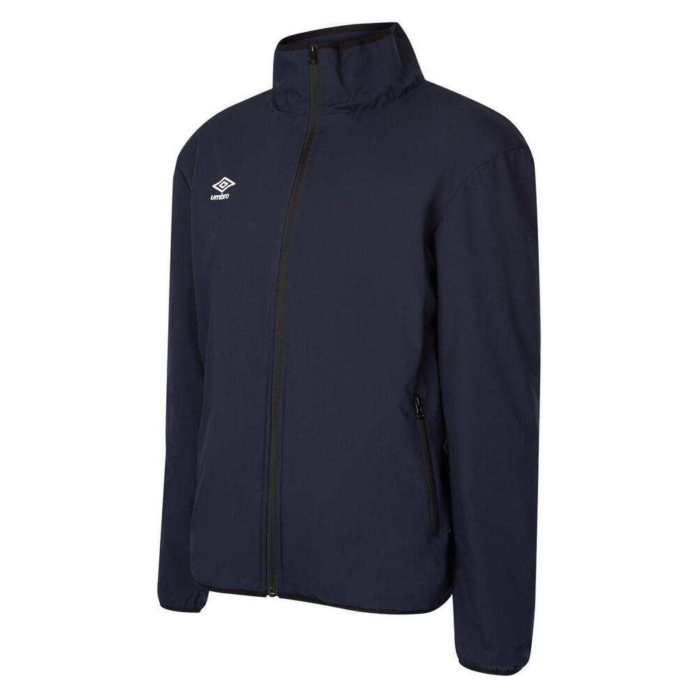 navy blue / white